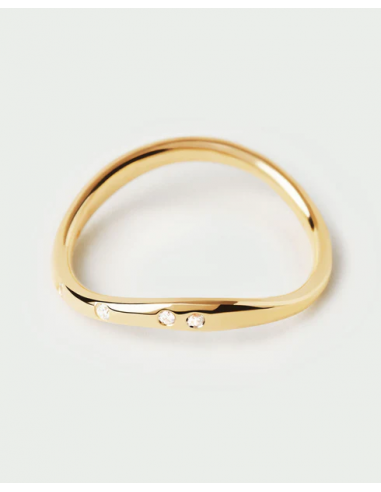 Anillo PDPAOLA Air chapado  AN01-E59...