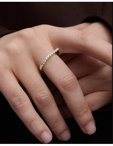 Anillo Gloss piedras blancas PDPAOLA...