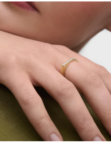 Anillo Gloss piedras blancas PDPAOLA...