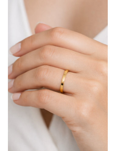 Alianza oro amarillo 18k lisa 2mm...