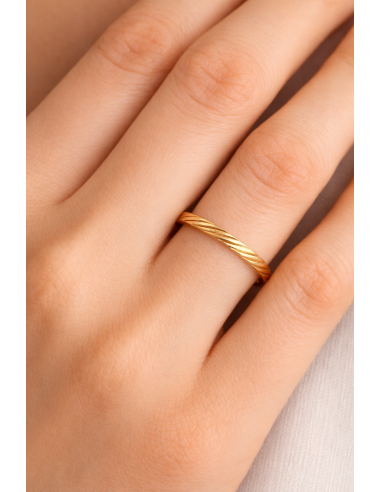 Alianza oro 18k tallada 1.80mm...