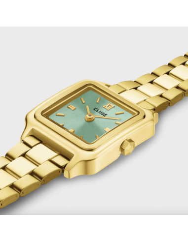 Gracieuse Mini Watch Steel, Sage...