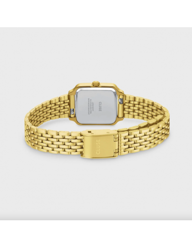 Gracieuse Mini Watch Steel, White,...