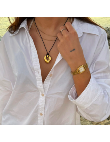 Gracieuse Mini Watch Steel, White,...