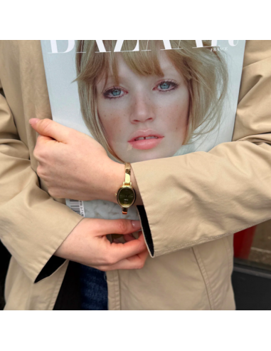 L'Ovale Watch Steel, Olive, Gold...