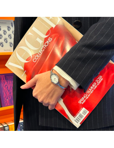 L'Ovale Watch Steel, White, Silver...