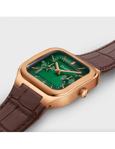 Quadrus Multifunction Watch Leather,...