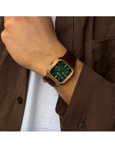 Quadrus Multifunction Watch Leather,...