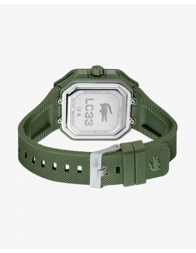 Reloj Lacoste de silicona cuadrado...