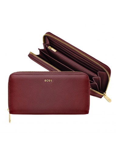 CARTERA SIGNATURE LADY BURGUNDY HUGO...