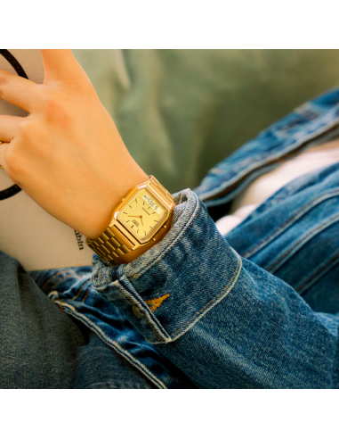 CASIO Vintage Edgy Collection dorado...