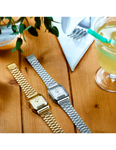 CASIO Vintage Edgy Collection dorado...