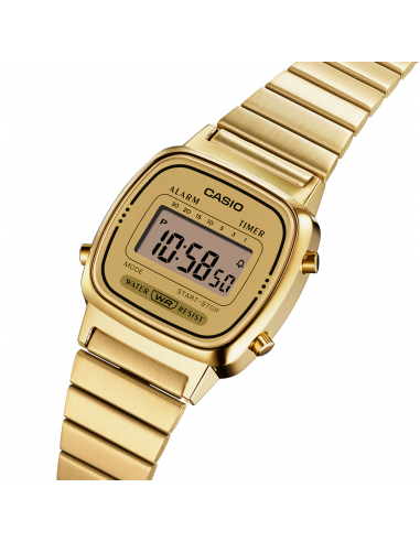Casio Vintage Mini clásico dorado...