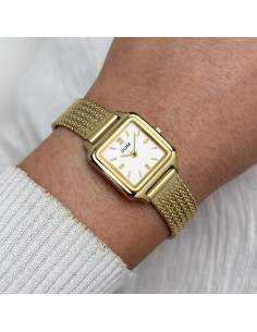 Verín Cluse reloj mujer dorado 2