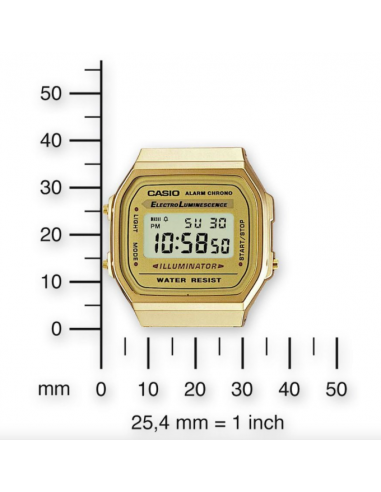 CASIO VINTAGE ICONIC dorado A168WG-9EF