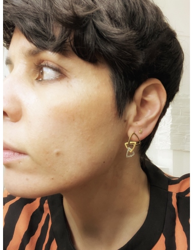 Pendientes triángulos
