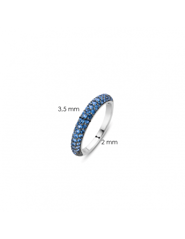 Anillo Ti Sento Azul