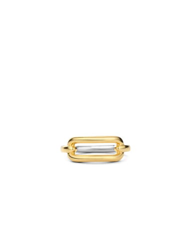 Anillo Ti Sento Eslabón Dorado