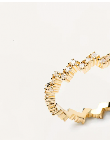 Anillo The Zipper de PDPAOLA Talla 14