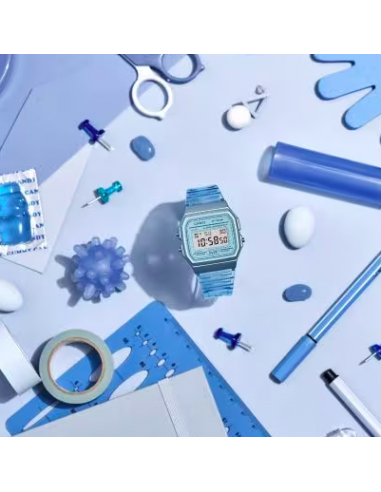 CASIO COLLECTION AZUL F-91WS-2