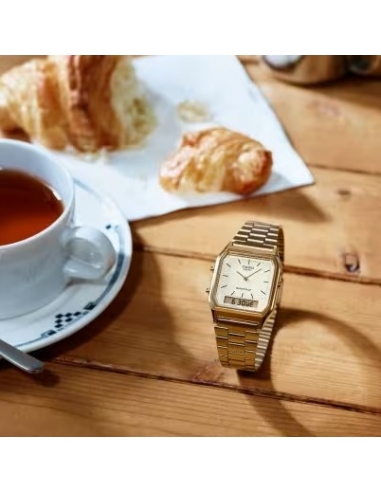 CASIO Vintage Edgy Collection dorado...