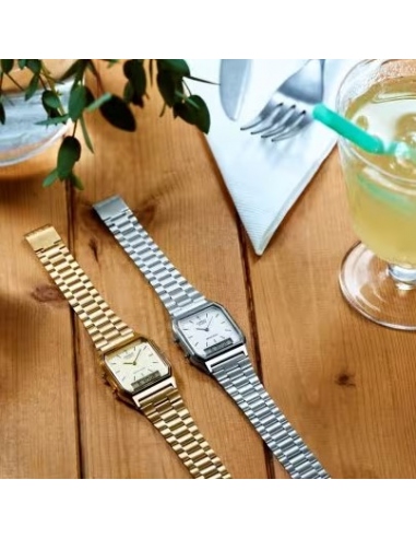 CASIO Vintage Edgy Collection dorado...