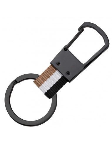 Llavero Iconic Style Hugo Boss doble