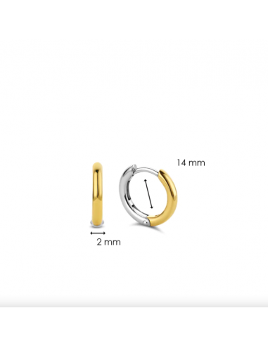 Pendientes TI SENTO Small Hoops - 7812SY
