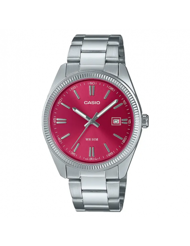 CASIO analógico rojo...