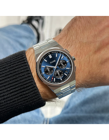Reloj Cluse Vigoureux Chrono Steel...