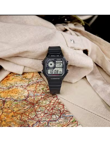 CASIO negro AE-1200WH-1AV
