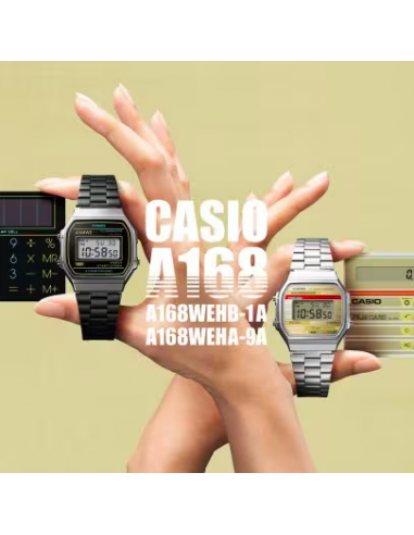 Casio Iconic A168WEHA-9A