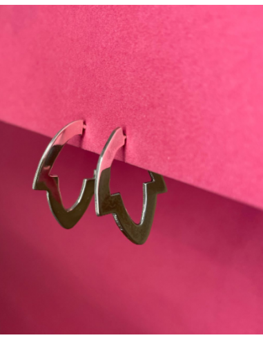 Pendiente criolla Cigarrón de plata...