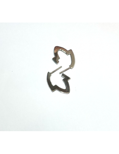 Pendiente criolla Cigarrón de plata...