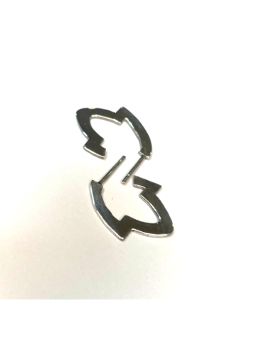 Pendiente criolla Cigarrón de plata...