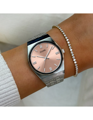 Reloj Cluse Retro 70's Watch Steel,...