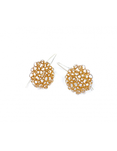 Pendientes plata Cosmo grandes ORFEGA...