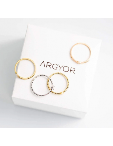 Anillo de boda de oro 18k con...