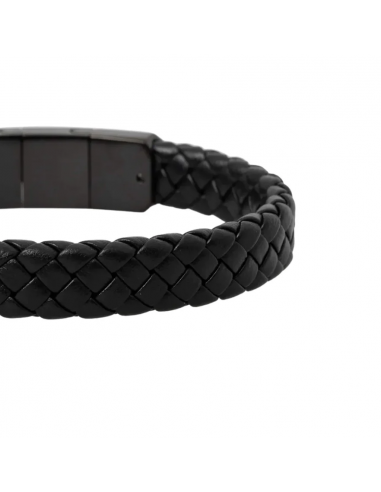 Brazalete Lacoste negro 2040285