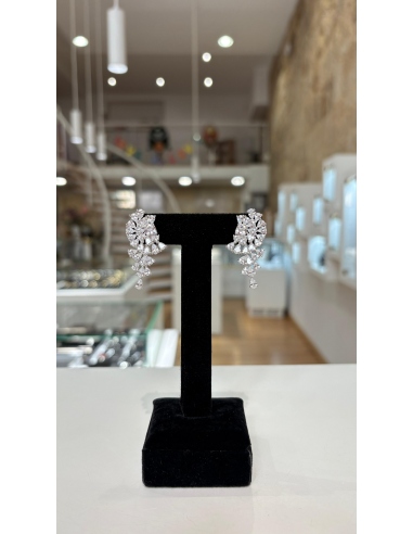 Pendientes BRILLIANT CUT en plata de...