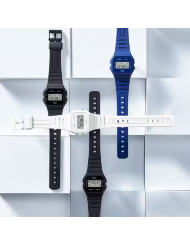 CASIO COLLECTION AZUL F-91WB-2A1EF