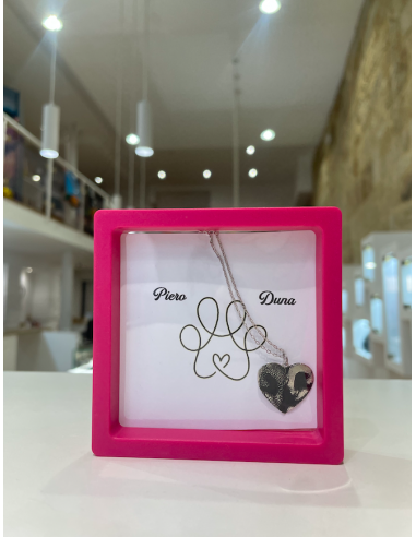 Colgante con la huella de tu mascota