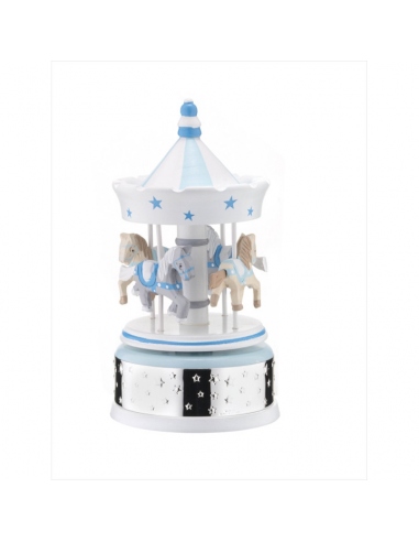 Carrusel azul niños