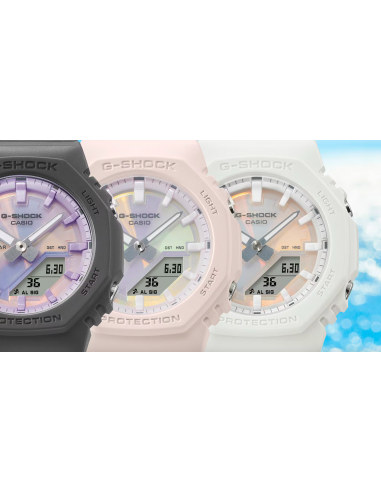 CASIO G-SHOCK CLASSIC negro y malva...