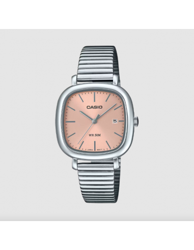 Casio plateado y rosa LTP-B166D-4AV