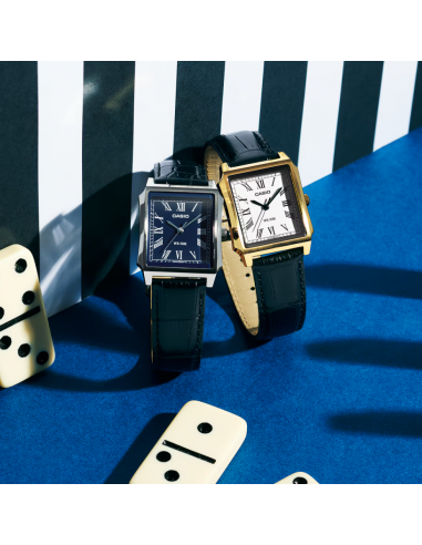 Casio MTP-B190 Series dorado y correa...