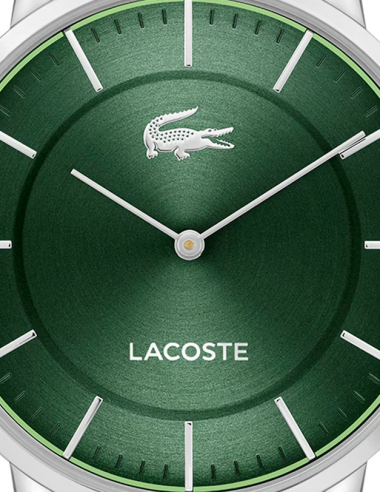 Reloj Lacoste Crocorigin Plateado y...