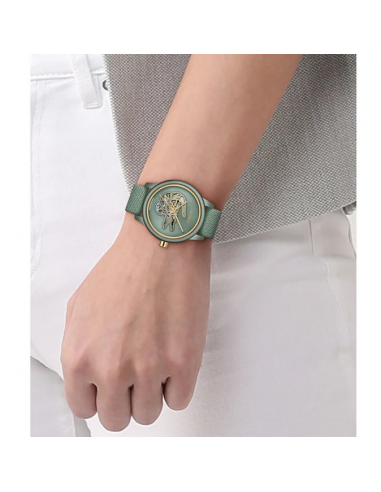 Reloj Lacoste 12.12 Verde y Dorado...