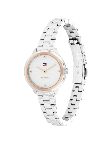Reloj Tommy Hilfiger Demi Plateado y...