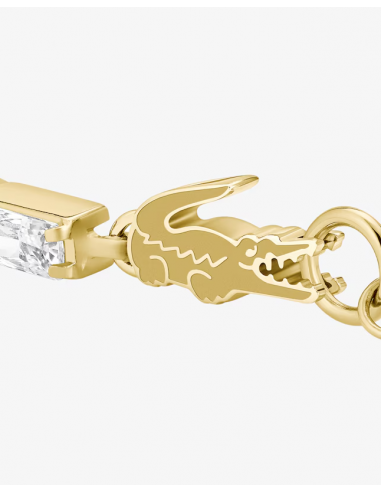 Pulsera Lacoste Duchess blanca y...